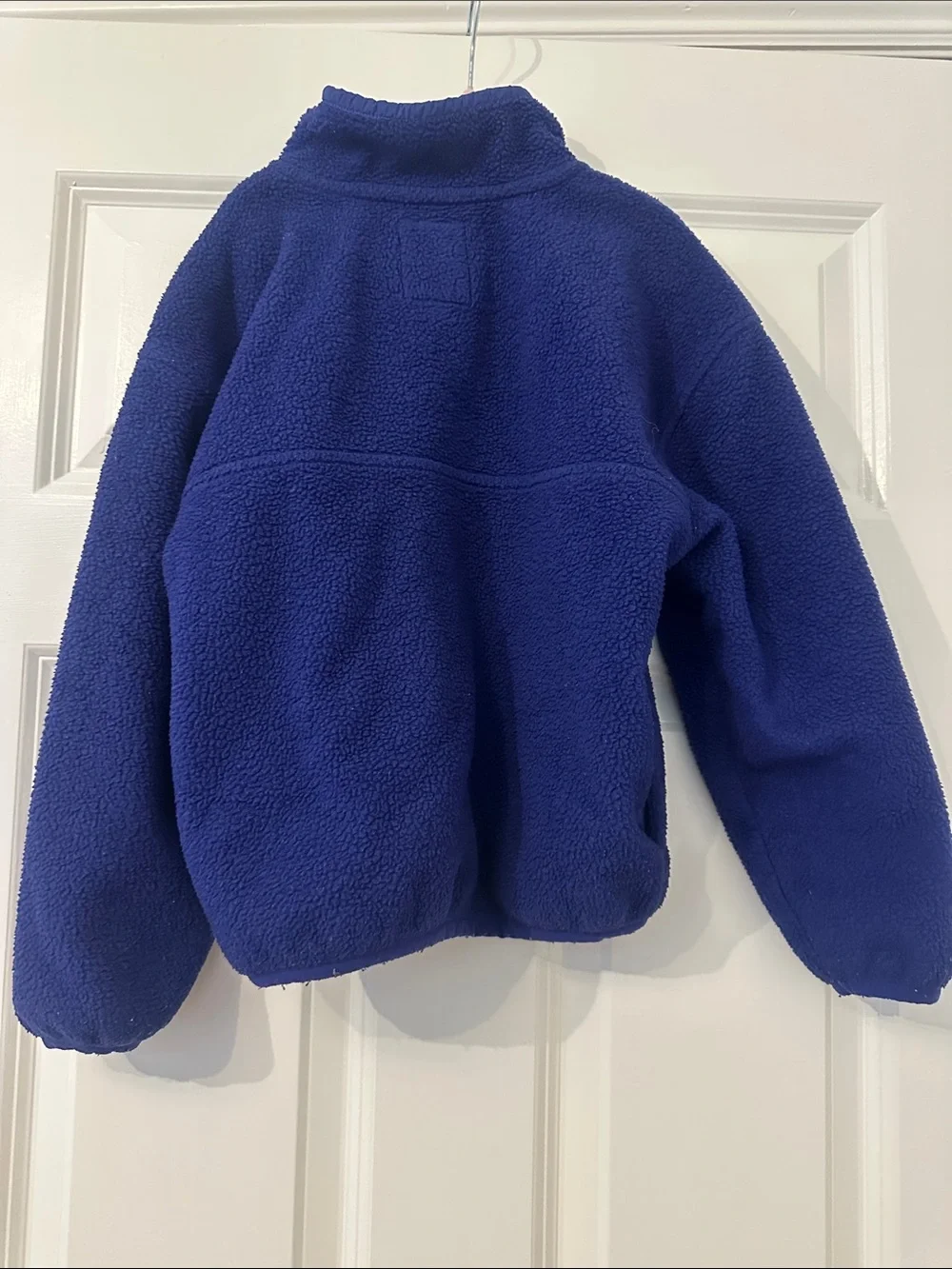 Patagonia Kids Deep Blue Snap-Pullover Fleece